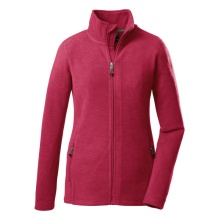 Killtec Fleecejacke FLC (Stehkragen, warm, weich) himbeerepink Damen