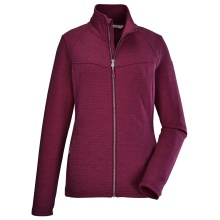 Killtec Powerstretchjacke mit Stehkragen (als Überzieher oder Midlayer geeignet) dunkelrose Damen