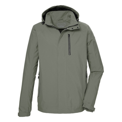 Killtec Funktionsjacke KOS 52 mit Kapuze (wassericht, winddicht) olive Herren