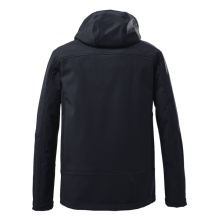 Killtec Softshelljacke mit abzippbarer Kapuze (Fleecefutter, wasserabweisend) navyblau Herren