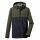 Killtec Softshelljacke KOS 219 (Kapuze, wind- und wasserabweisend) dunkelolivgrün Jungen