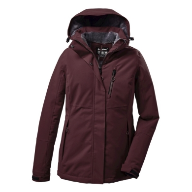 Killtec Winterjacke KOW 140 mit Kapuze (wasser- und winddicht) weinrot Damen