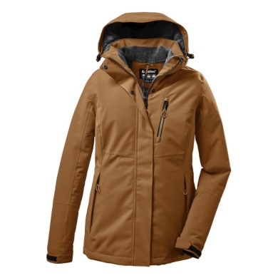 Killtec Winterjacke KOW 140 mit Kapuze (wasser- und winddicht) karamellbraun Damen