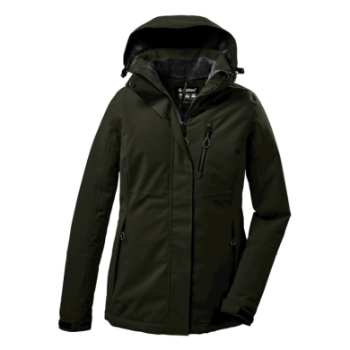 Killtec Winterjacke KOW 140 mit Kapuze (wasser- und winddicht) olivegrün Damen