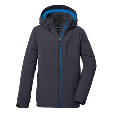 Killtec Winterjacke KOW 159 mit Kapuze (Funktionsjacke, wind- und wasserdicht) dunkelblau Jungen