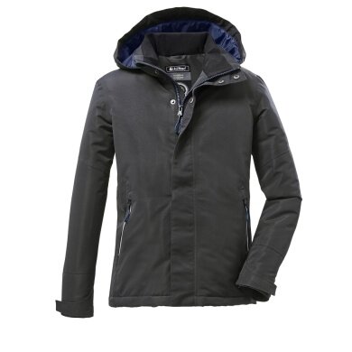 Killtec Winterjacke Kow 28 (wind- und wasserdicht, atrmungsaktiv, PFC-frei) anthrazitgrünKinder