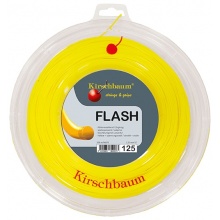 Kirschbaum Tennissaite Flash (Haltbarkeit+Power) gelb 200m Rolle