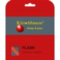 Kirschbaum Tennissaite Flash (Haltbarkeit+Power) orange 12m Set