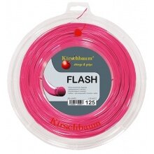 Kirschbaum Tennissaite Flash (Haltbarkeit+Power) pink 200m Rolle