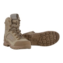 Lowa Military-Stiefel Arbeitsschuhe Breacher S Mid (Veloursleder) desertbeige Herren