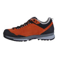 Lowa Wanderschuhe Delago Low GTX (Trekking, Veloursleder, wasserdicht) 2025 orange/schwarz Herren