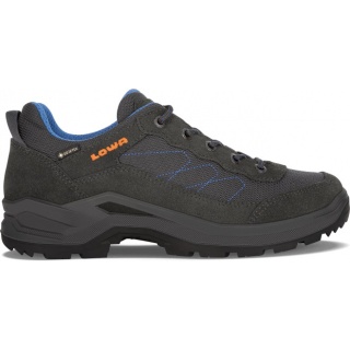 Lowa Alltag-Travelschuhe Taurus Pro Low GTX (Veloursleder, wasserdicht) anthrazitgrau Herren