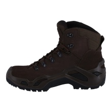 Lowa Military-Stiefel-Arbeitsschuhe Z-6S GTX C (Veloursleder, wasserdicht) dunkelbraun Herren