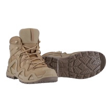 Lowa Military-Stiefel Arbeitsschuhe Zephyr MK2 GTX MID (Veloursleder, wasserdicht) desert beige Herren