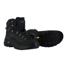 Lowa Wanderschuhe Renegade Mid GTX (All-Terrain, Nubukleder, wasserdicht) dunkelgrau Herren