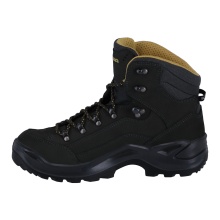 Lowa Wanderschuhe Renegade Mid GTX (All-Terrain, Nubukleder, wasserdicht) anthrazitgrau/senf Herren