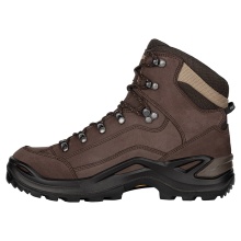 Lowa Wanderschuhe Renegade Mid GTX (All-Terrain, Nubukleder, wasserdicht) espressobraun Herren