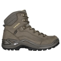 Lowa Wanderschuhe Renegade Mid GTX (All-Terrain, Nubukleder, wasserdicht) olivegrün/senf Herren