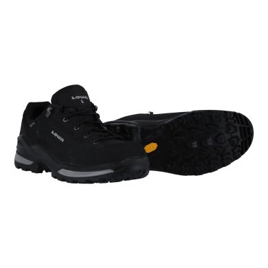 Lowa Wanderschuhe Renegade Low S GTX (All-Terrain, wasserdicht, schmal) schwarz/graphit Herren