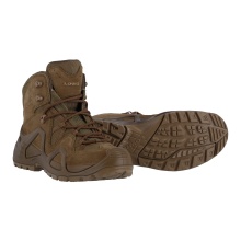 Lowa Military-Stiefel Arbeitsschuhe Zephyr Mid TF (Veloursleder) coyotebraun Damen