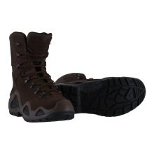 Lowa Military-Stiefel Arbeitsschuhe Z-8S GTX C (Veloursleder, wasserdicht) dunkelbraun Damen