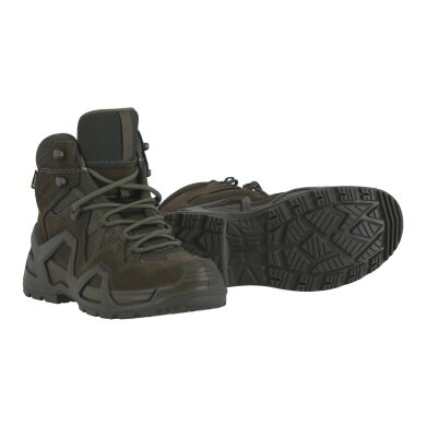 Lowa Military-Stiefel Arbeitsschuhe Zephyr MK2 GTX MID (Veloursleder, wasserdicht) rangergrün Damen