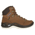 Lowa Wanderschuhe Renegade Mid GTX (All-Terrain, Nubukleder, wasserdicht) mahagonibraun/navy Damen