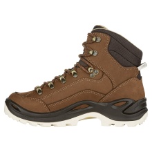 Lowa Wanderschuhe Renegade Mid GTX (All-Terrain, Nubukleder, wasserdicht) mahagonibraun/navy Damen