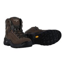 Lowa Wanderschuhe Renegade Wide Mid GTX (All-Terrain, wasserdicht, weit/breit) kieselbraun Damen