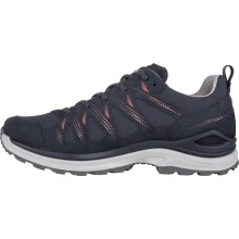 Lowa Wanderschuhe Innox Evo II GTX (All-Terrain, Textil/Mikrofaser, wassderdicht) navyblau/rotholz Damen