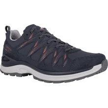 Lowa Wanderschuhe Innox Evo II GTX (All-Terrain, Textil/Mikrofaser, wassderdicht) navyblau/rotholz Damen