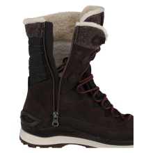 Lowa Winterstiefel Barina EVO GTX (Veloursleder, wasserdicht) dunkelbraun/kastanie Damen