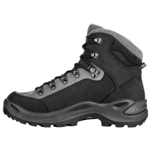 Lowa Wanderschuhe Renegade Warm Mid GTX (Winter-All-Terrain, wasserdicht) schwarz/grau Damen