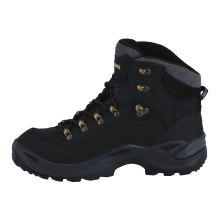 Lowa Wanderschuhe Renegade Warm Mid GTX (Nubukleder, wasserdicht) 2024 schwarz/champagner Damen