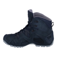 Lowa Military-Stiefel Arbeitsschuhe Zephyr Mid GTX (Veloursleder, wasserdicht) stahlblau Herren