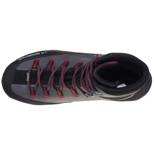 La Sportiva Trekking-Wanderschuhe Trango Trk Leather GTX (Leder, wasserdicht) carbongrau/rot Herren