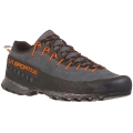 La Sportiva Zustiegs-Wanderschuhe TX 4 carbongrau/rot Herren