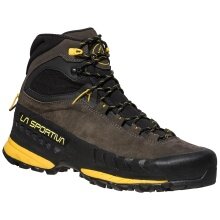 La Sportiva Wanderschuhe TX 5 GTX Nubuckleder (wasserdicht, stabil, schützend) carbongrau/gelb Herren