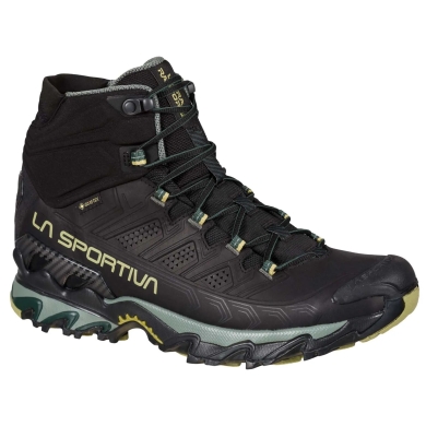 La Sportiva Trail-Laufschuhe Ultra Raptor II Mid Nubuckleder GTX (wasserdicht) schwarz Herren