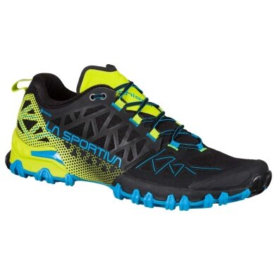 La Sportiva Trail-Laufschuhe Bushido II GTX (wasserdicht) schwarz/neongelb/blau Herren