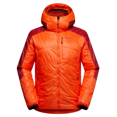 La Sportiva Winterjacke Alpine Guide Primaloft Hoody (Primaloft®Gold, warm) orange/winerot Herren