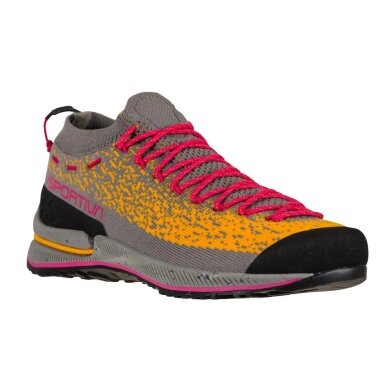 La Sportiva Wanderschuhe TX 2 Evo (Zustieg, leicht) moongrau/orange Damen