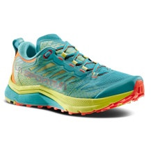 La Sportiva Trail-Laufschuhe Jackal II lagoonblau/gelb Damen