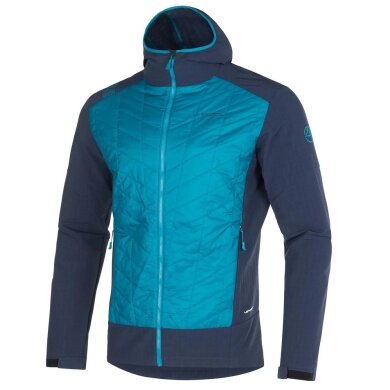 La Sportiva Hybrid-Kapuzenjacke Kap (für Skitouren) blau Herren