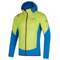 La Sportiva Hybridjacke Cambrenas 2.0 (leicht, winddicht) limegrün/elektrikblau Herren