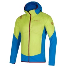 La Sportiva Hybridjacke Cambrenas 2.0 (leicht, winddicht) limegrün/elektrikblau Herren