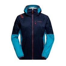 La Sportiva Wanderjacke Across Lite (Isolationsjacke, winddicht, atmungsaktiv) dunkelblau Herren