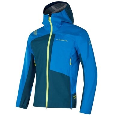 La Sportiva Softshelljacke Crizzle EVO Shell (wind- und wasserabweisend, atmungsaktiv) stormblau Herren