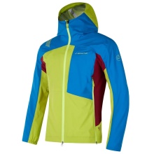 La Sportiva Softshelljacke Crizzle EVO Shell (wind- und wasserabweisend, atmungsaktiv) lime/blau Herren