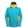 La Sportiva Softshelljacke Discover Shell (winddicht, wasserdicht) tropicblau/gelb Herren